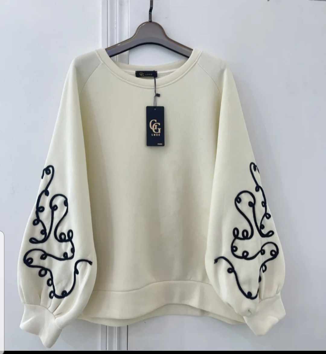 Pull manche bouteille