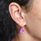 Boucles Goutte Cristal