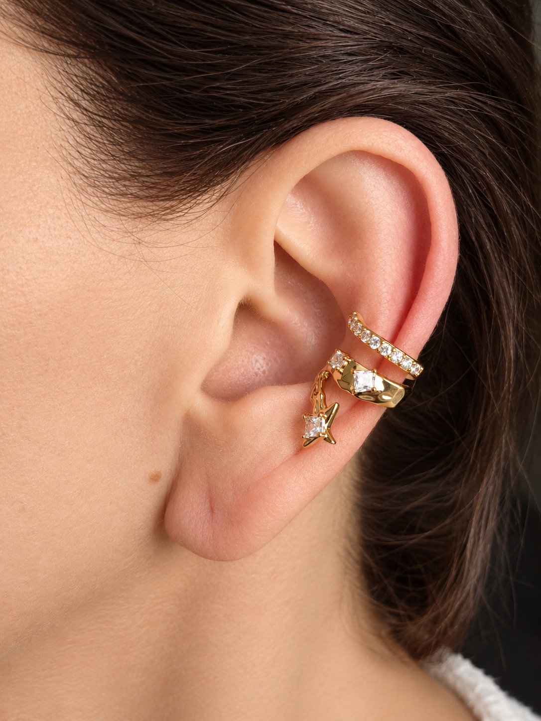 Ear Cuff (bague d'oreille) Star