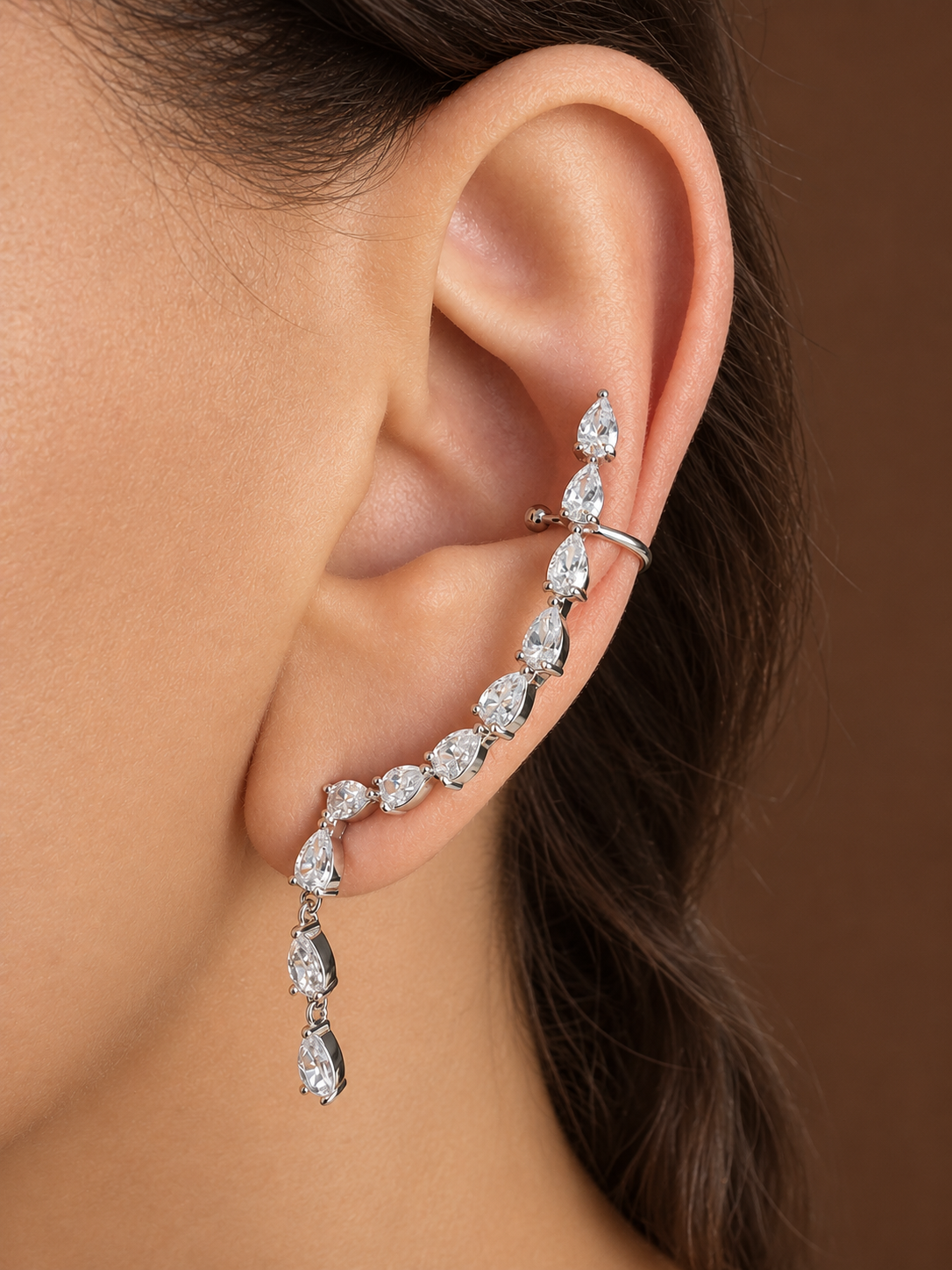 Ear cuff (bague oreille) India