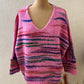 Pull Rayé Oversize Couleur