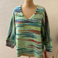 Pull Rayé Oversize Couleur