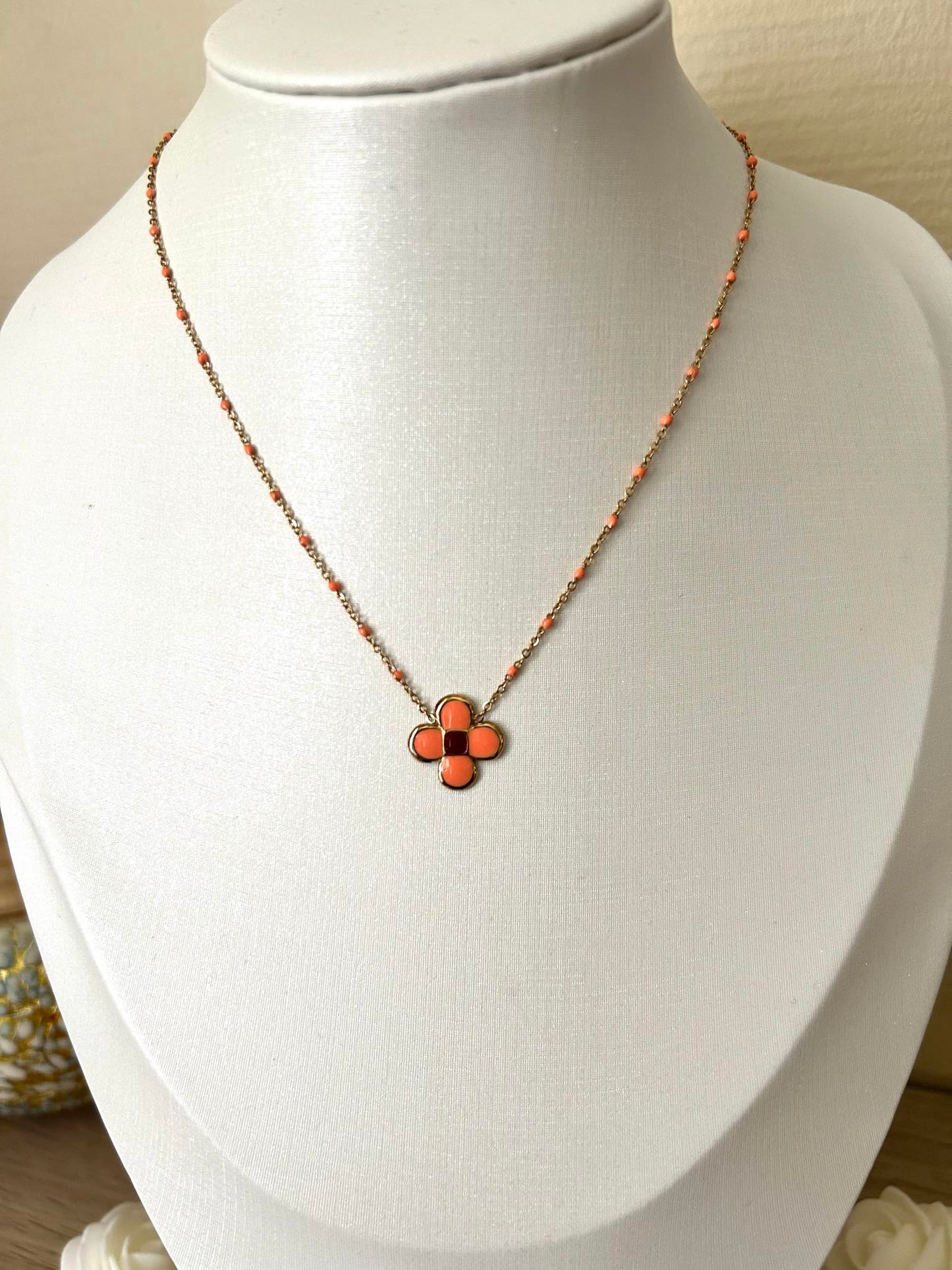 Orange Necklace