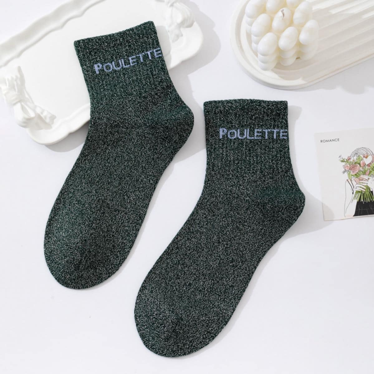 Chaussette Paillette