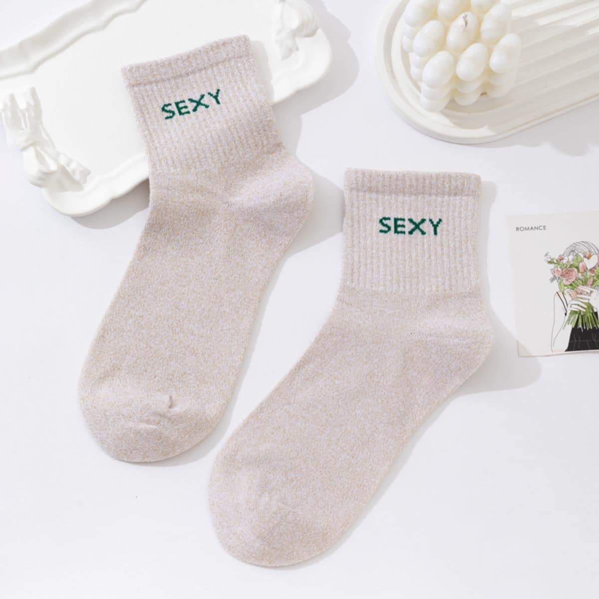 Chaussette Paillette