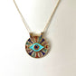 Eye Necklace (Blue)