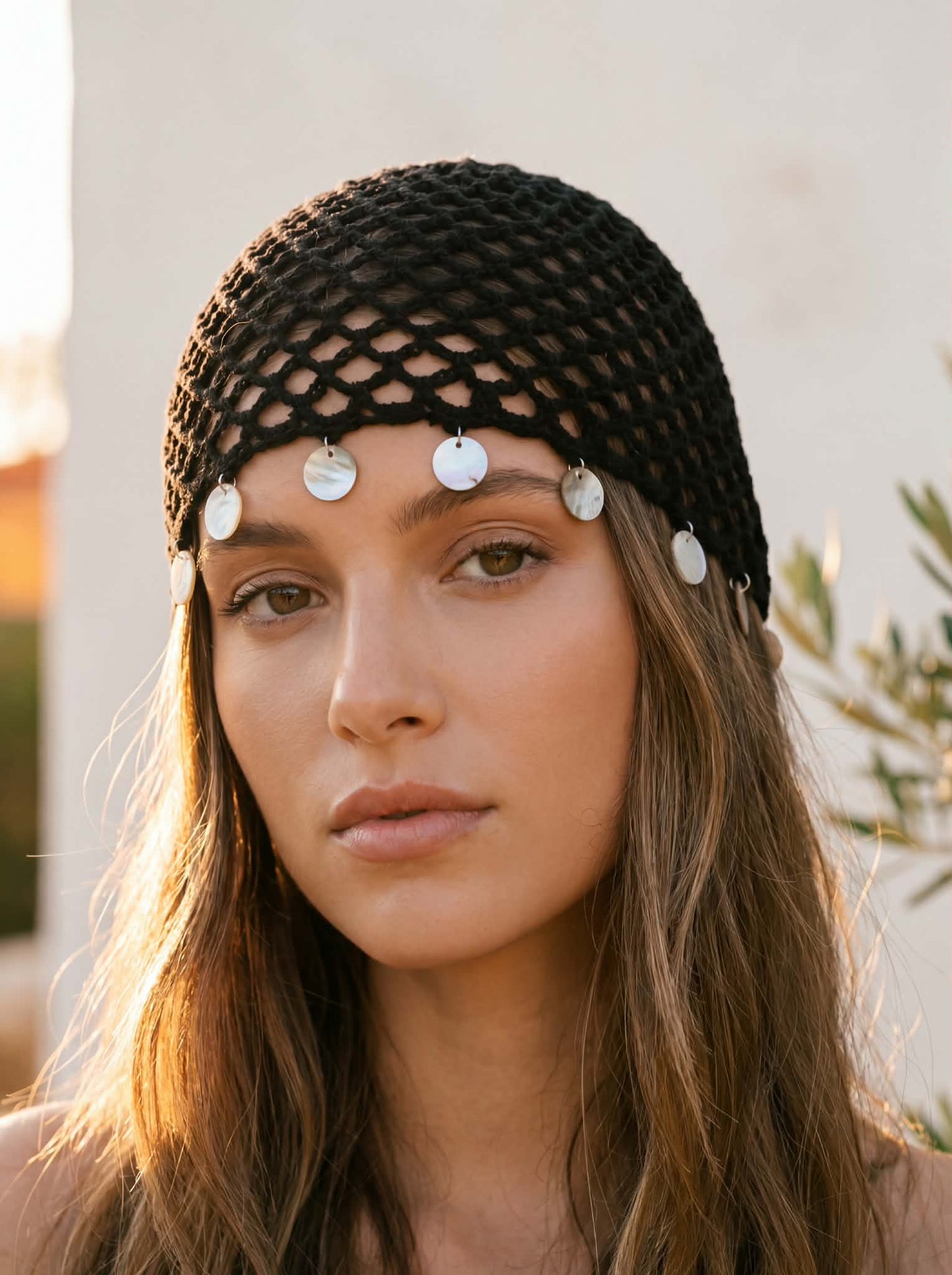 Bonnet filet Coquillage