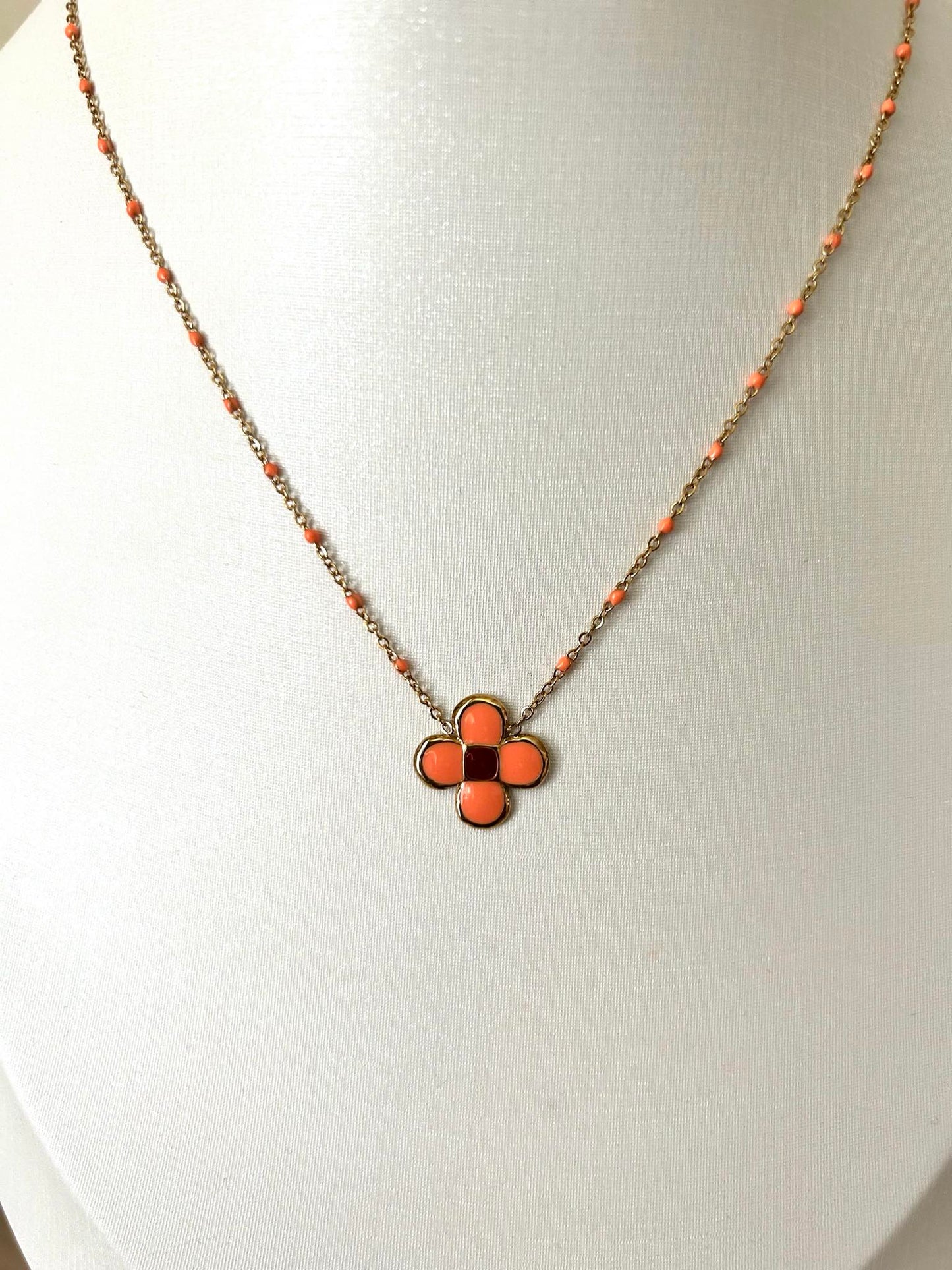 Orange Necklace